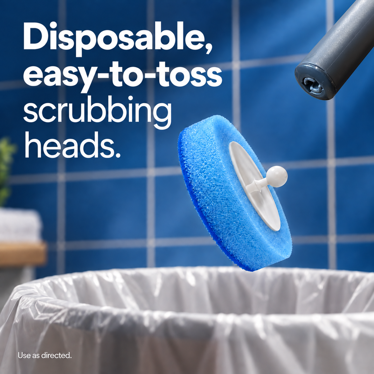 Tydal Touch-Free Toilet Brush Kit